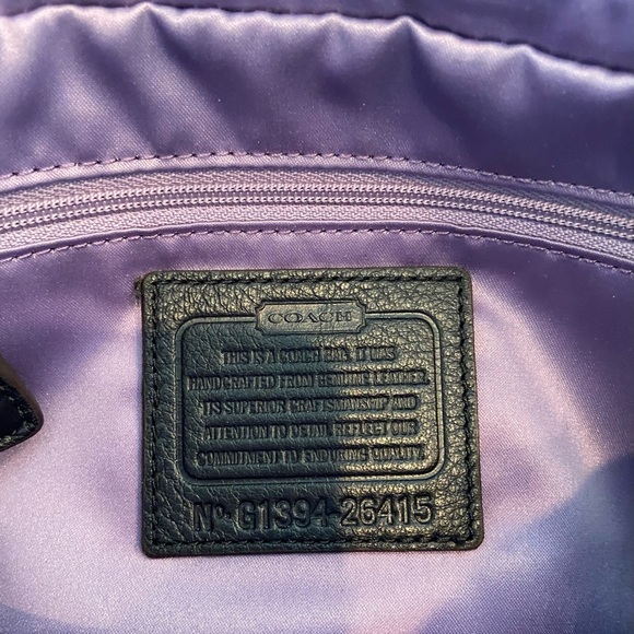 Coach Leather Poppy Flight Bag - Picture 10 of 15